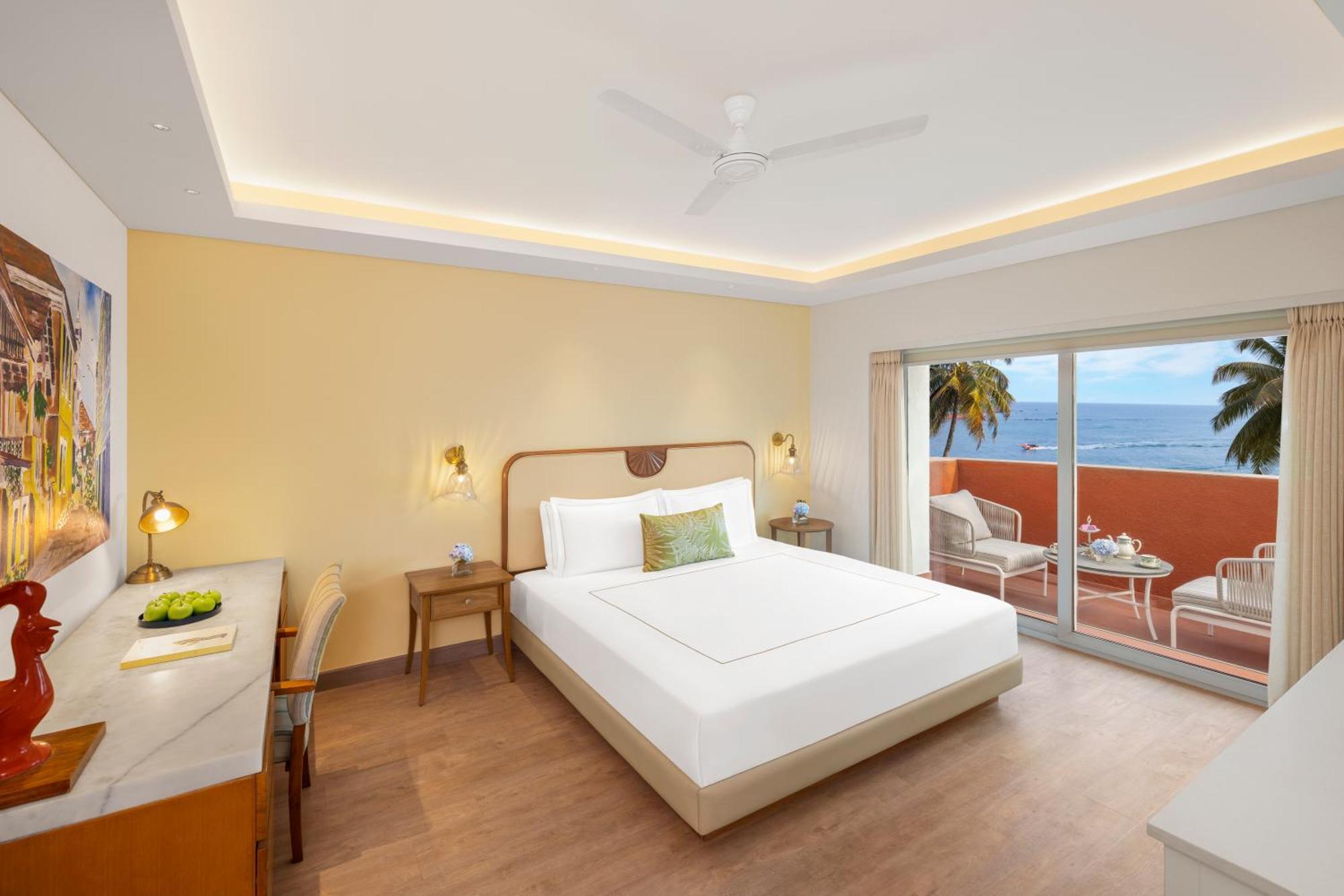 Taj Cidade De Goa Heritage, Goa Santa Cruz Zewnętrze zdjęcie Deluxe Ocean View Room